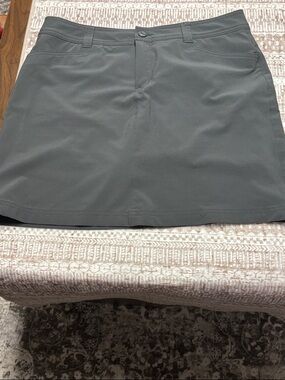 Eddie Bauer Dark Gray Athletic Skort